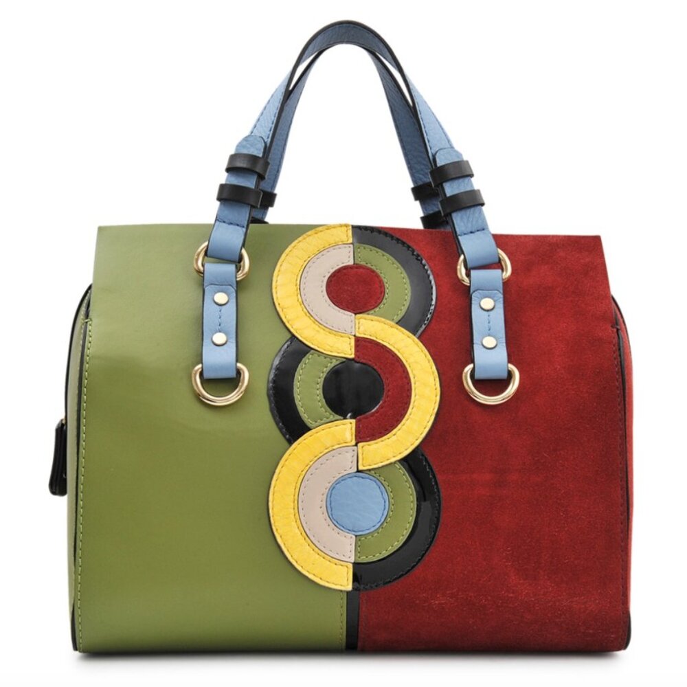 DSQUARED2 Quebec Sonia Delauney bowling bag